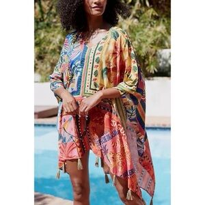 Farm Rio Tassled Caftan